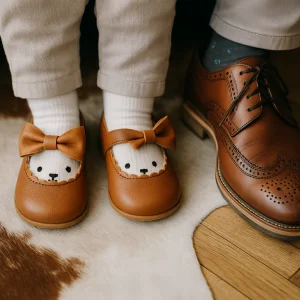 Chaussure bebe fille à nœud papillon | ChicStep