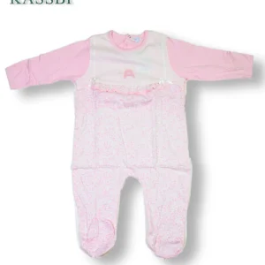 Grenouillère , Barboteuse , dors-bien interlock bébé fille