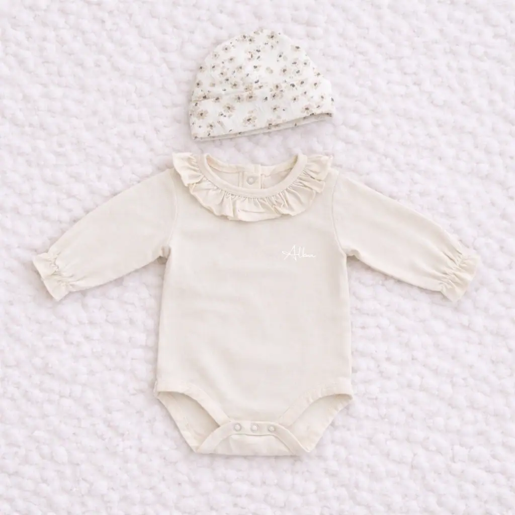 Ensemble Body Bébé Fille Personnalisable – Image 5