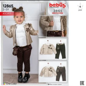 Ensemble Fillette -VESTE + TRICOT + PANTALON