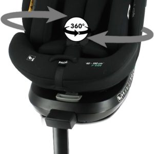 Nania SPIRIT Siège Auto 0+/1/2/3 I-Size 40-150 cm – Noir