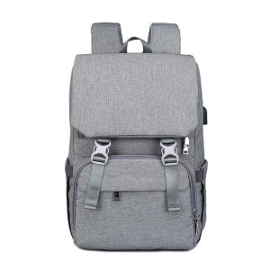 Sac à langer matelas intégré (Gris)
