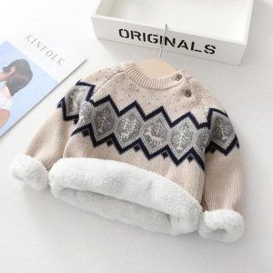 Pull Velours Bébé