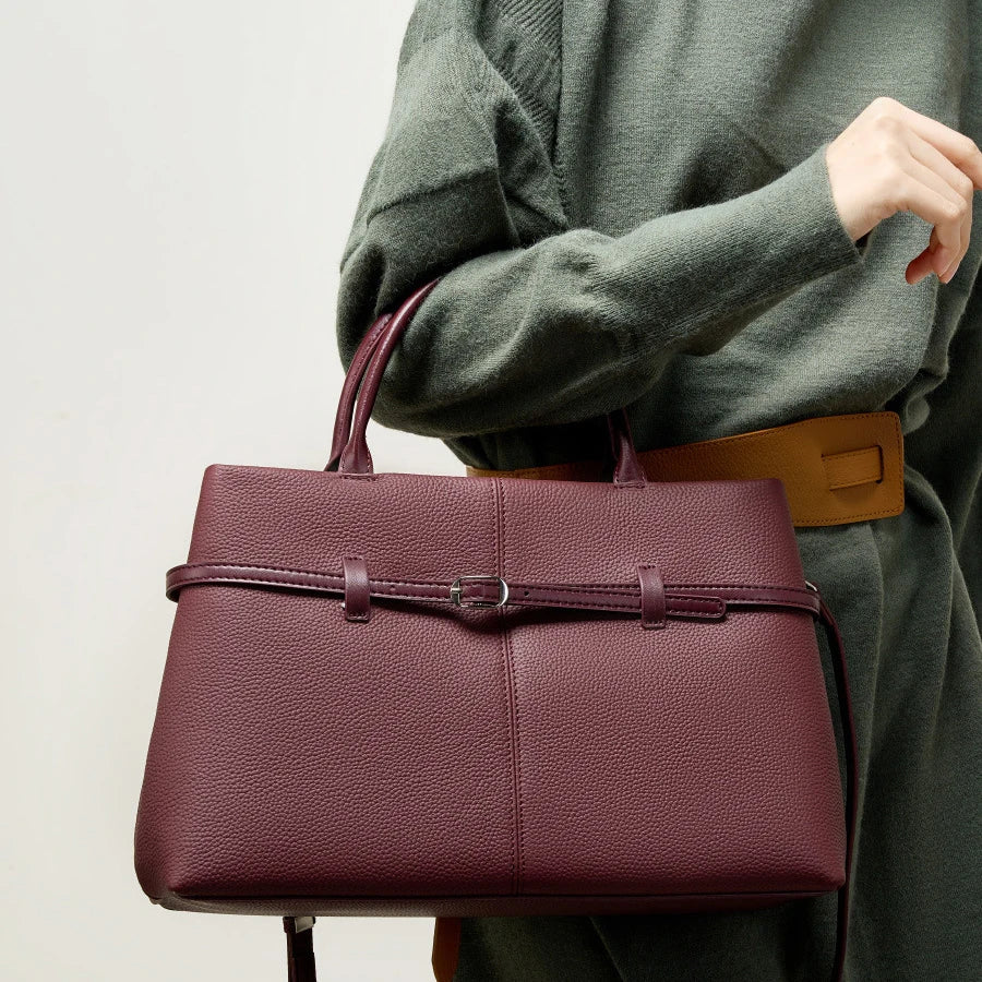 Sac a Main Cabas Cuir - Amélia