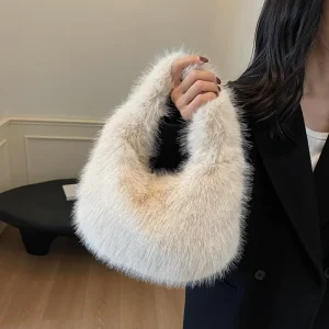 Sac en Fausse Fourrure - Noéa